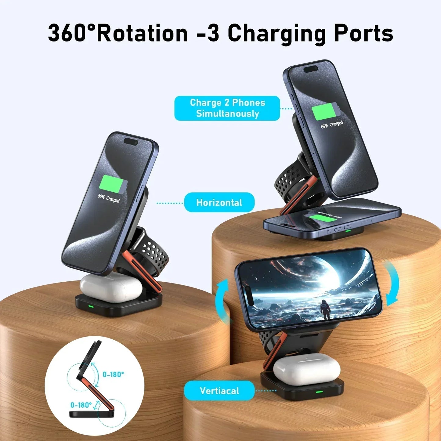 TriFold Wireless Charger