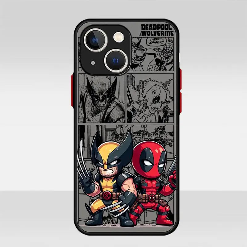 Deadpool and Wolverine iPhone Case